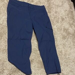 Women’s Eddie Bauer Navy Blue capri